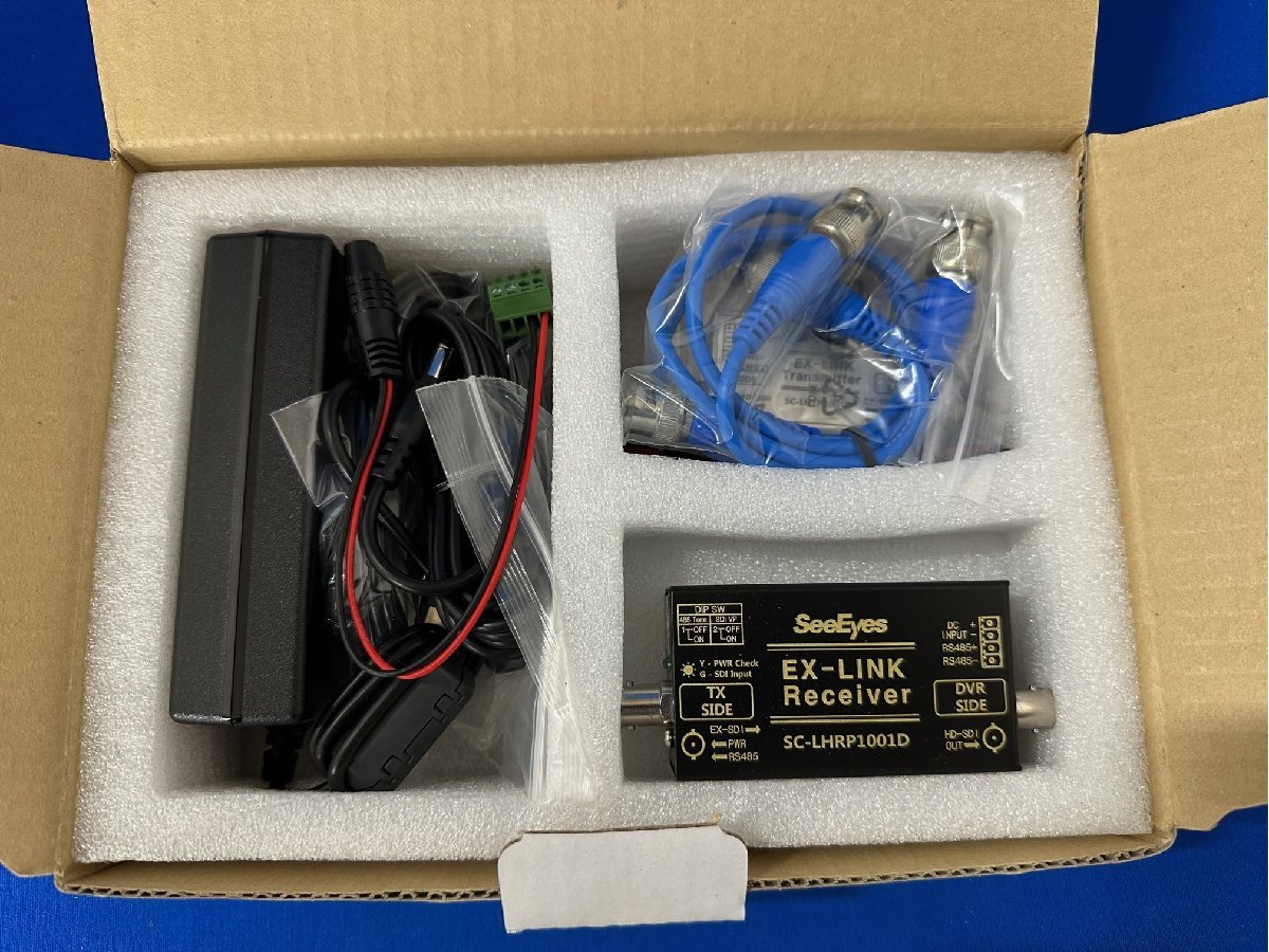 未使用SeeEyes 映像長距離送信機・受佶機セットSC-LHCP1001D 未使用