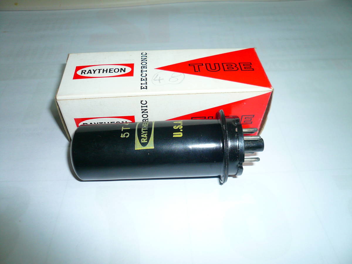 Yahoo!オークション 5T4直熱整流メタル管中古です for:Western の落札