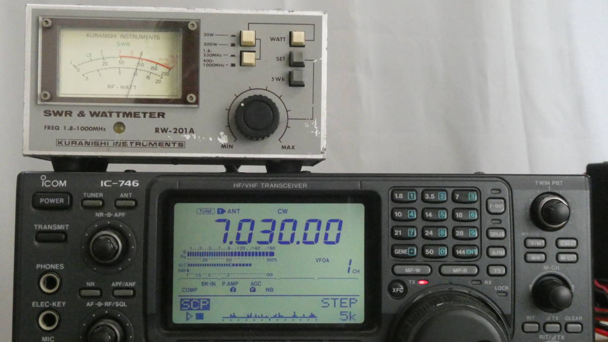 ICOM IC746 HF-144MHz オールモード機 中古現状品 動作未確認 アイコム
