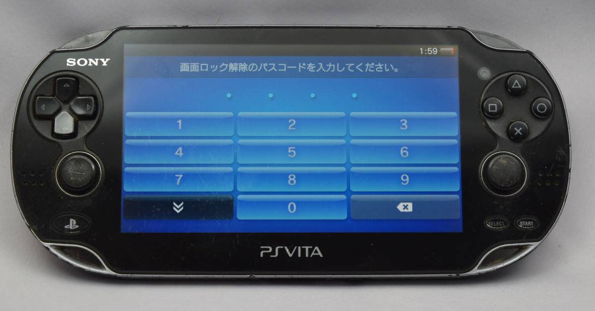 ヴィータ ジャンク 25_MK 28F)[ジャンク] SONY PSVita 本体 PCH-1100 ソニー