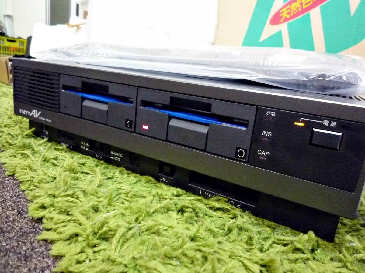 ☆FUJITSU/富士通☆天然色パソコン☆FM77AV-2☆中古美品☆ジャンク