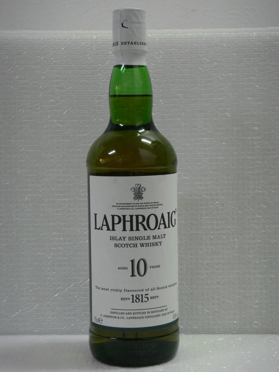 ☆ ラフロイグ 10年 LAPHROAIG 750ml 43% 未開栓 ☆