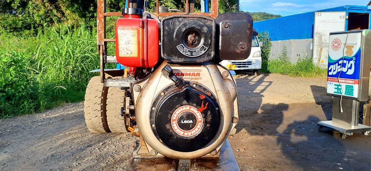 ディーゼルエンジン　ヤンマー　YANMAR　L60ASS　リコイル紐を引いてもエンジン動きません　現状品　商品説明欄を必ず最後までご覧ください
