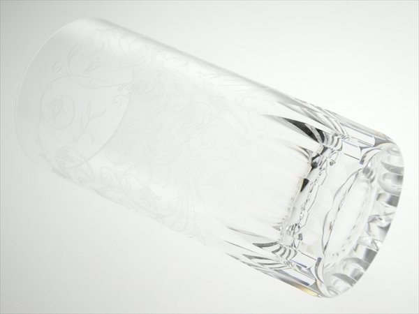 n163 Baccarat バカラ クリスタル パルメ ハイボール タンブラーグラス パルメ | Baccarat 生活骨董と古布の H13.5cm（130ml 公式