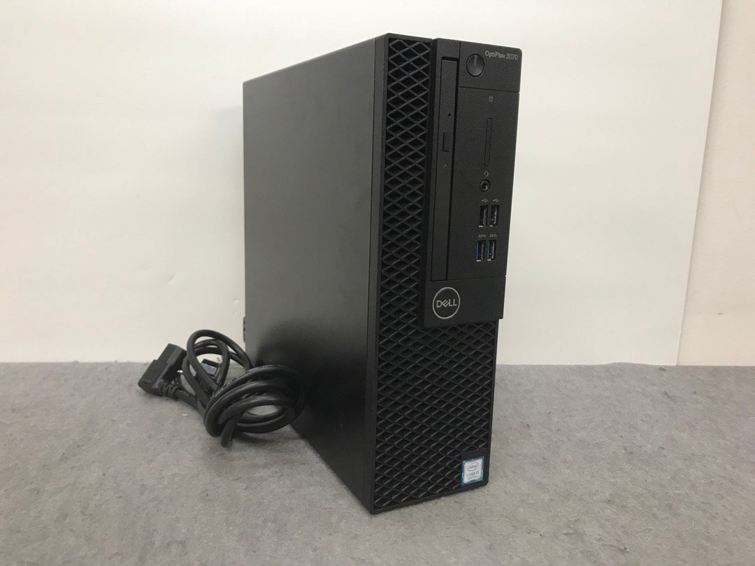 DELL】OPTIPLEX 3070 SFF Core i3-9100 メモリ8GB HDD500GB DVDマルチ