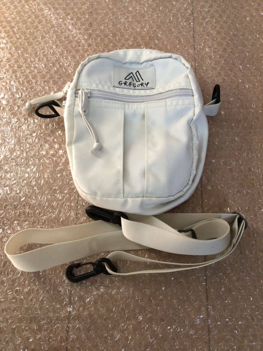 GREGORY グレゴリー Yu Nagaba 長場雄 クイックポケット　M 白　別注 限定　ショルダー バッグ　サコッシュ ポーチ_1