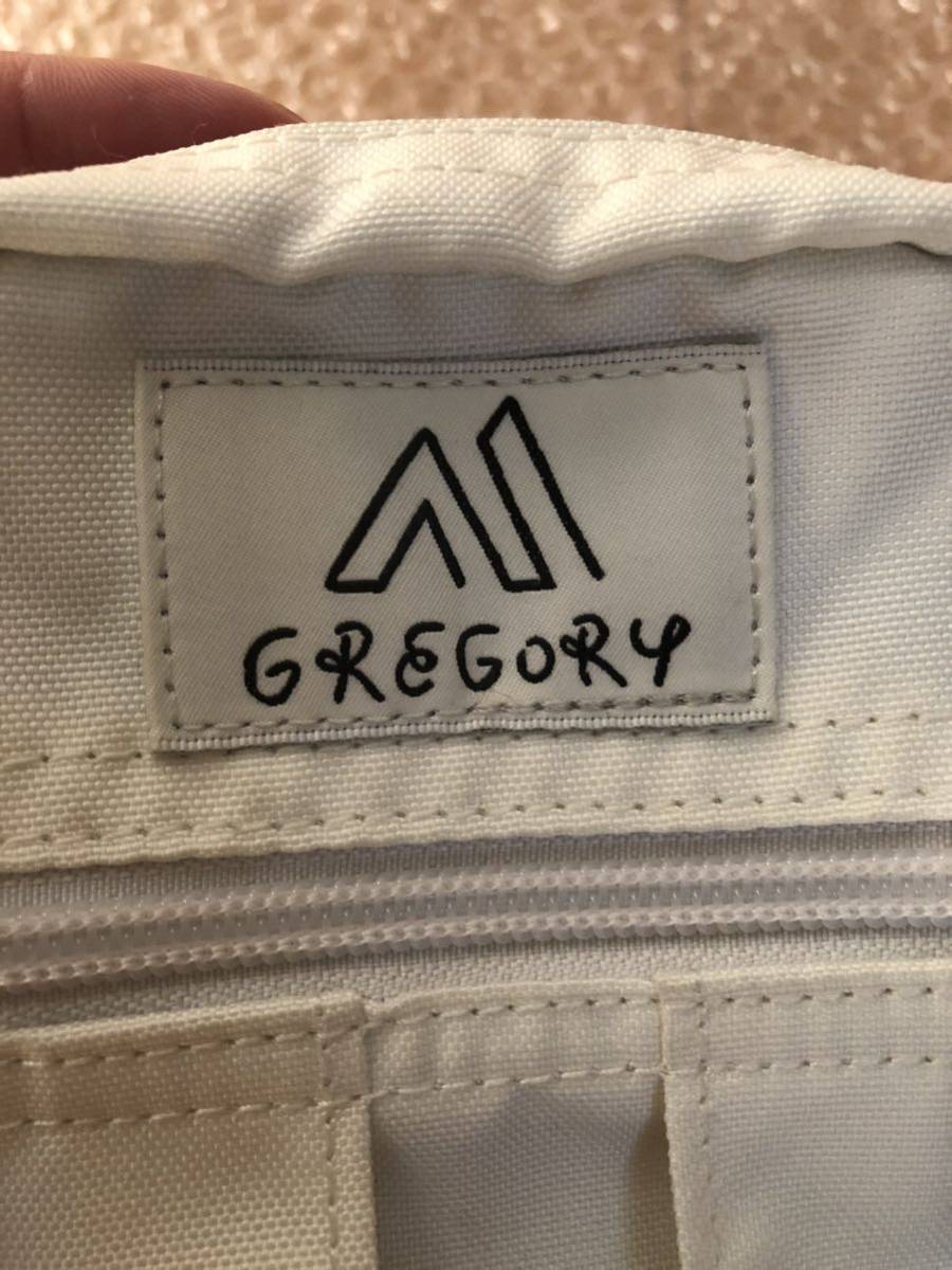 GREGORY グレゴリー Yu Nagaba 長場雄 クイックポケット　M 白　別注 限定　ショルダー バッグ　サコッシュ ポーチ_4