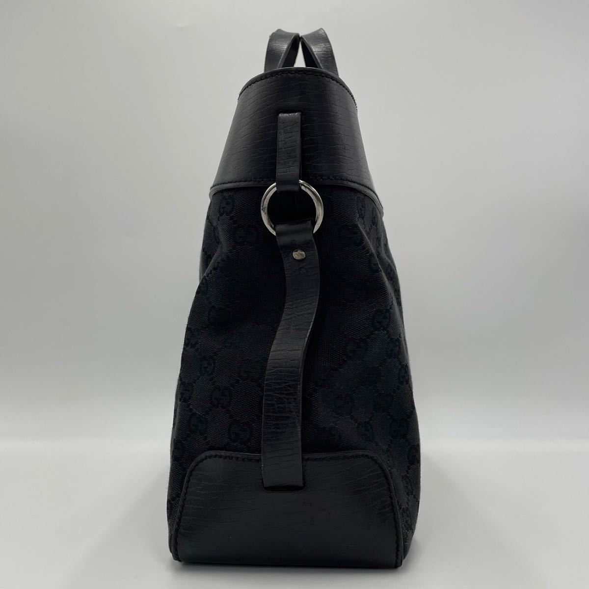 極美品 GUCCI グッチ トートバッグ ブリーフケース ビジネスバッグ GG 