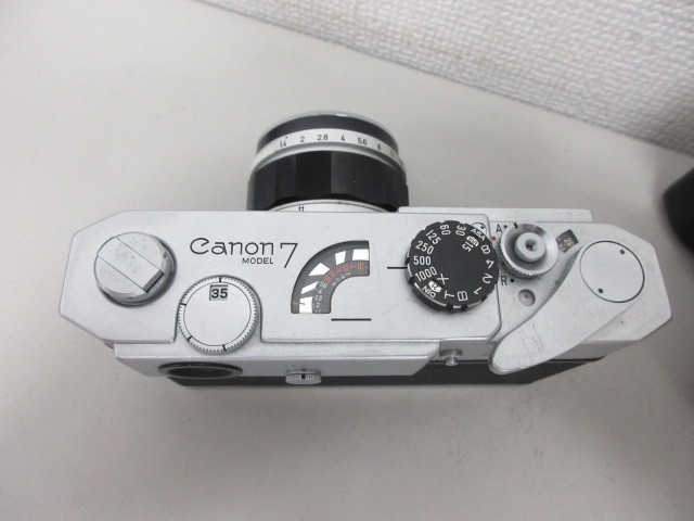 フィルムカメラ】Canon MODEL 7 LENS 50mm 1:1.4 キャノン モデル7