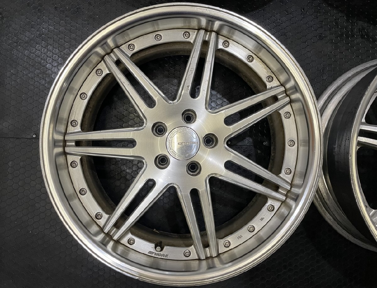 WORK Gnosis GS5 GS-5 ワーク グノーシス 20インチ 4本 8.5J5HPCD114.3 