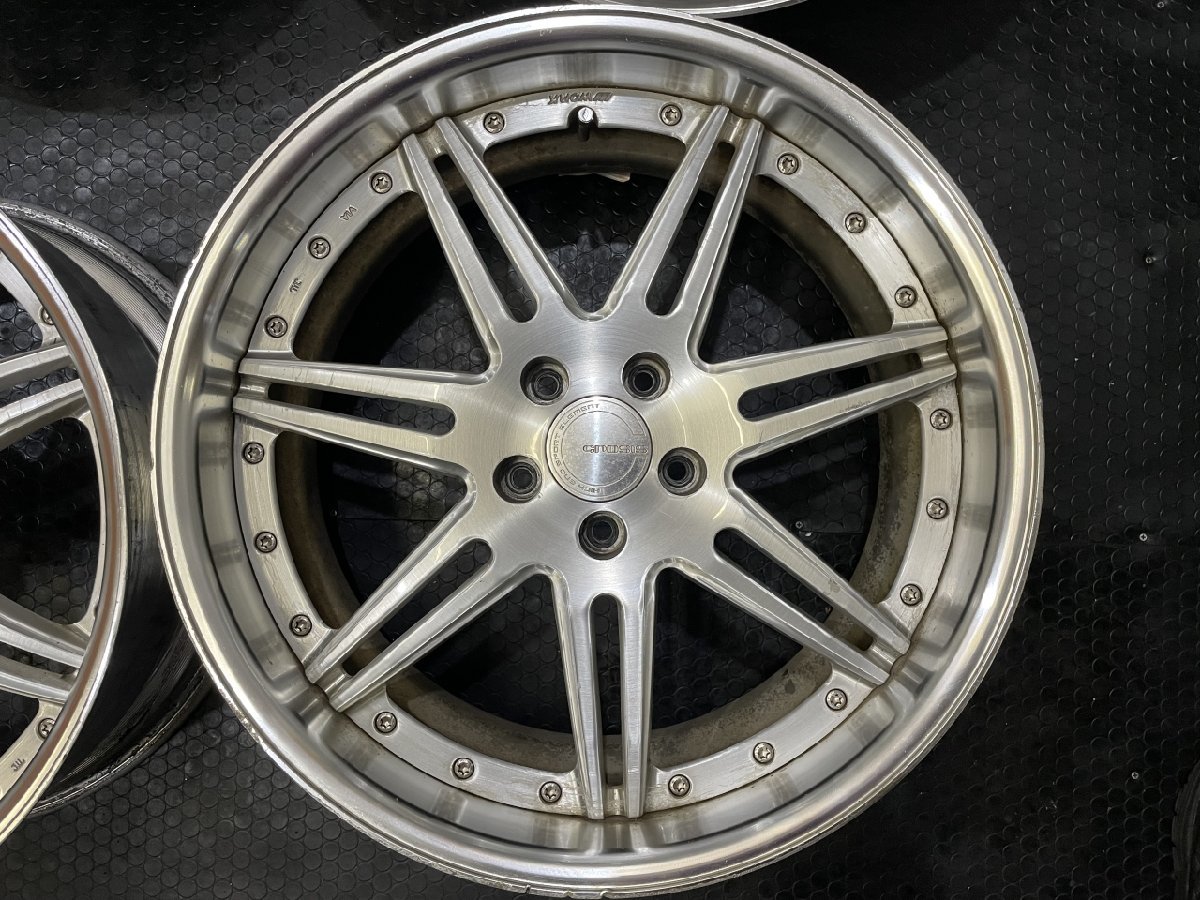 work グノーシス　20インチ　gs5 廃盤 WORK Gnosis GS5 GS-5 ワーク グノーシス 20インチ 4本 8.5J5HPCD114.3