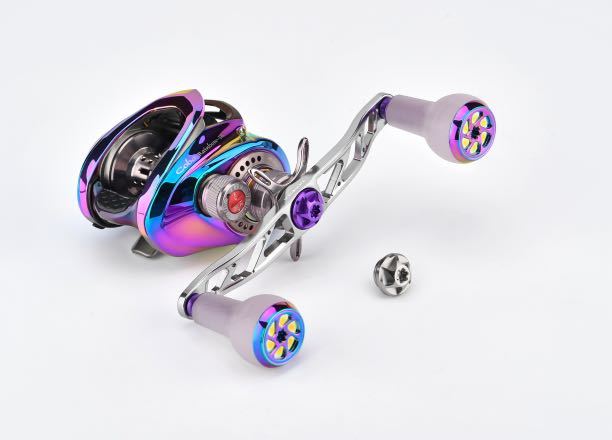 HOT，お得 ゴメクサス Touchノブハンドル 120mm チェンジパープルオーロラ ダイワ アブ用(リール)｜売買されたオークション情報、yahooの商品情報をアーカイブ公開 - オークファン その他
