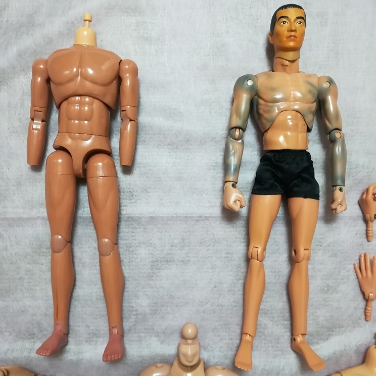 ジャンク 1/6 男性 素体 5 セット ドラゴン メディコム DiD やまと 12 