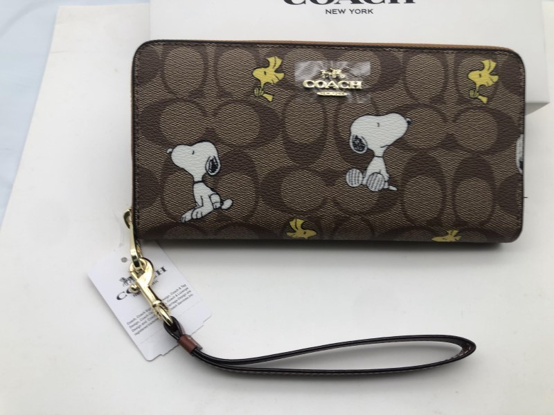 コーチ COACH 長財布 財布 シグネチャー アコーディオンラウンドジップ