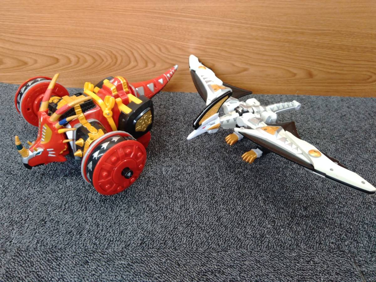 鴨BY4 爆竜戦隊アバレンジャー まとめ売り5点セット ブラキオサウルス  