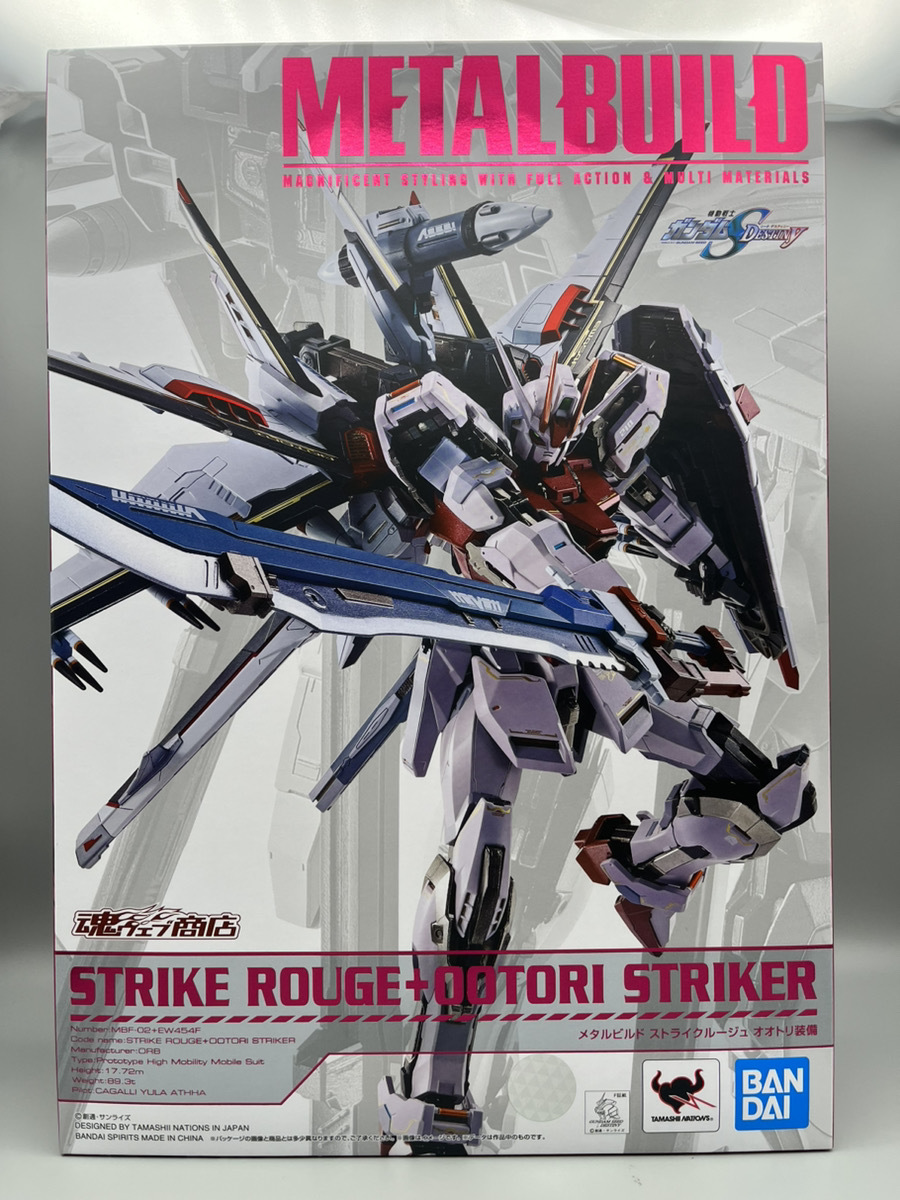 限定セール METAL BUILD 機動戦士ガンダムSEED DESTINY ストライクルージュ オオトリ装備 魂ウェブ商店限定(機動戦士ガンダムSEED)｜売買されたオークション情報、yahooの商品情報をアーカイブ公開 - オークフ 機動戦士ガンダムSEED