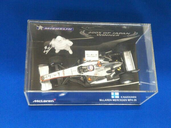  PMA1/43K.ライコネンマクラレーン メンセデスMP4/20鈴鹿市優勝記念ミシュラン別注品 限定品2005(レーシングカー)｜売買されたオークション情報、yahooの商品情報をアーカイブ公開 - オークファン レーシングカー