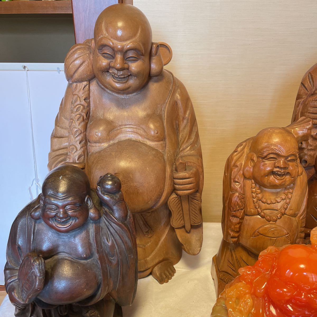 七福神 大黒様 布袋様 まとめ売り 置物 開運 大中小 運気アップ 金運 