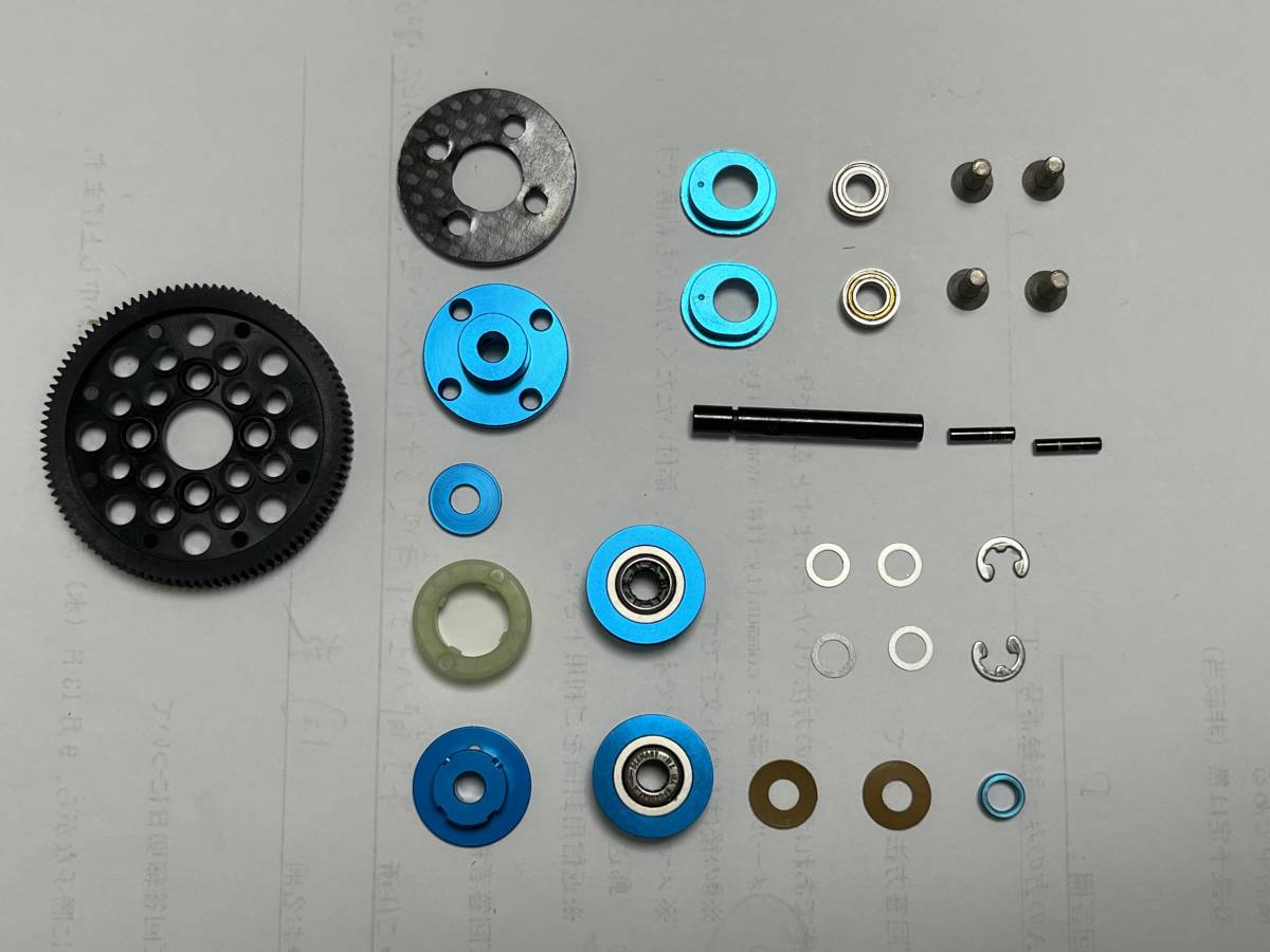 ★【未使用品】タミヤ Tamiya TRF415MSX　スパーギアセット＋予備センターワンウェイ★