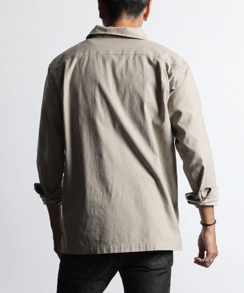 The DUFFER of ST.GEORGE GARMENT-DYE SKIPPER SHIRT：製品染め 