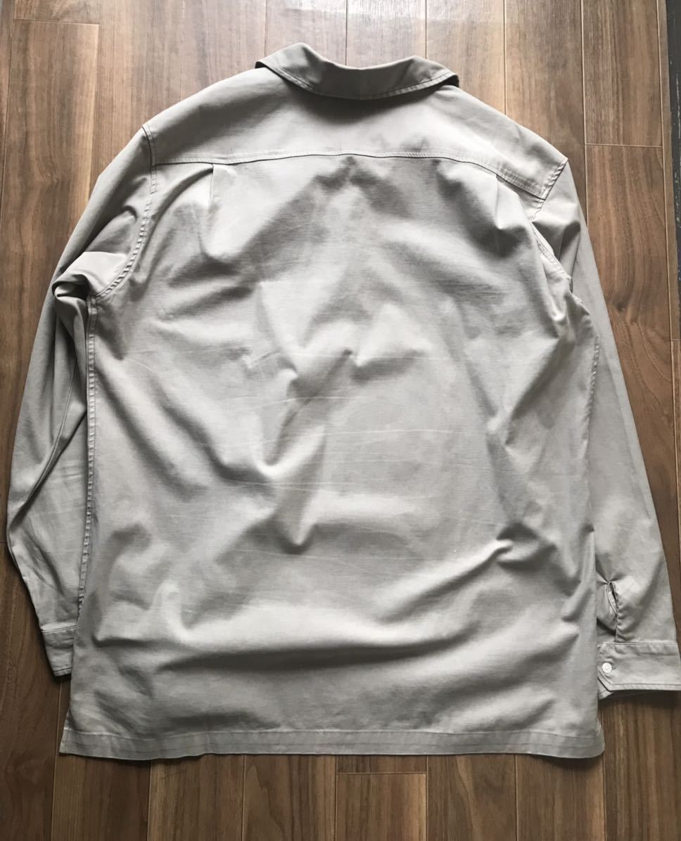 The DUFFER of ST.GEORGE GARMENT-DYE SKIPPER SHIRT：製品染め 