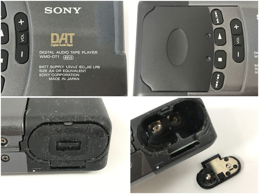 SONY DATプレーヤー 大人気 本体と付属品