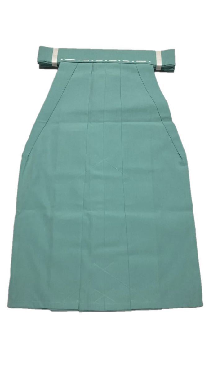 既製品 装束 神職 神官 差袴（浅葱）テトロン/レーヨン 単仕立 男性用 馬乗仕立