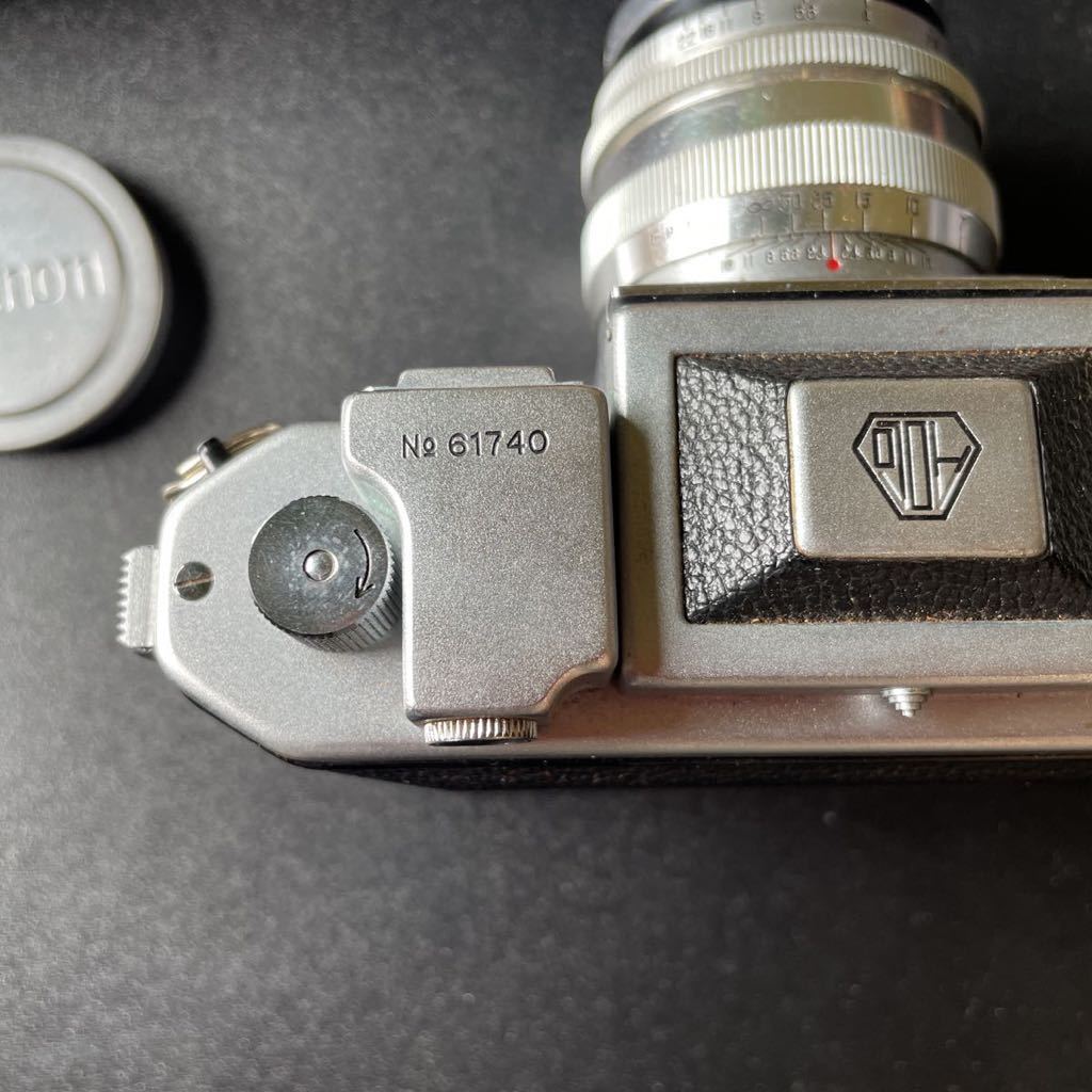 canon Asahiflex アサヒフレックス フィルムカメラ + カメラレンズ