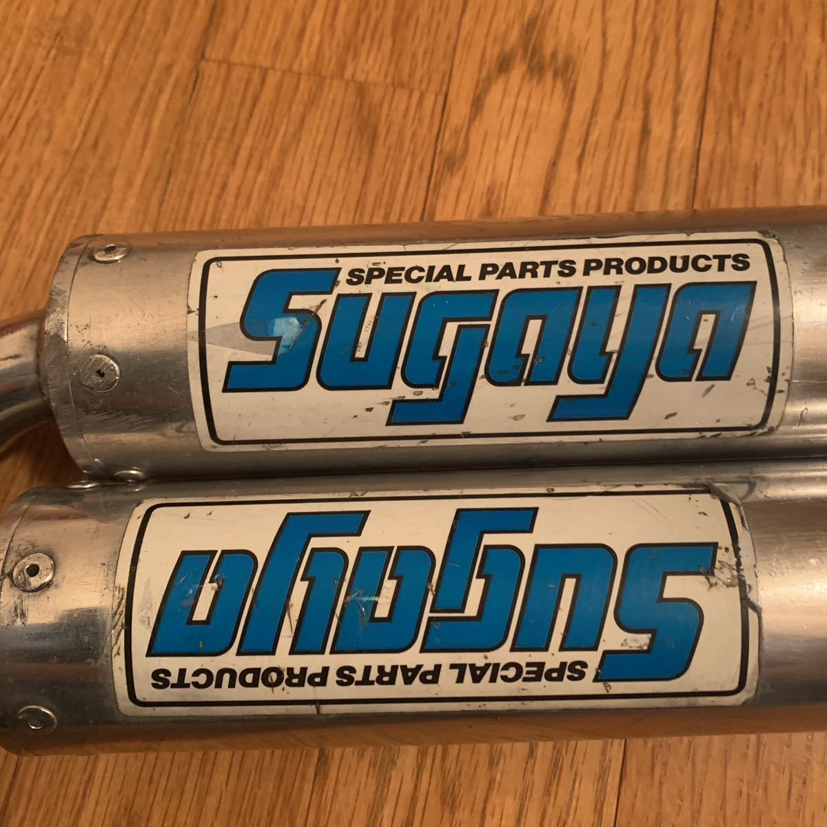 スズキ RGV250ガンマ γ VJ21A スガヤ チャンバー 右2本出し 希少 マフラー
