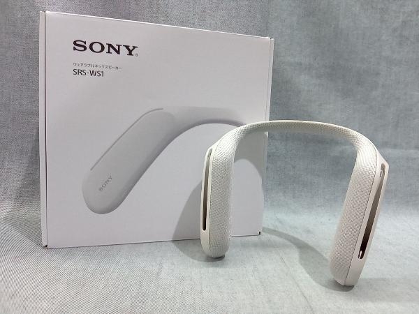 9-64 SONY SRS-WS1 ウェアラブルネックスピーカー(09-08-06) SONY