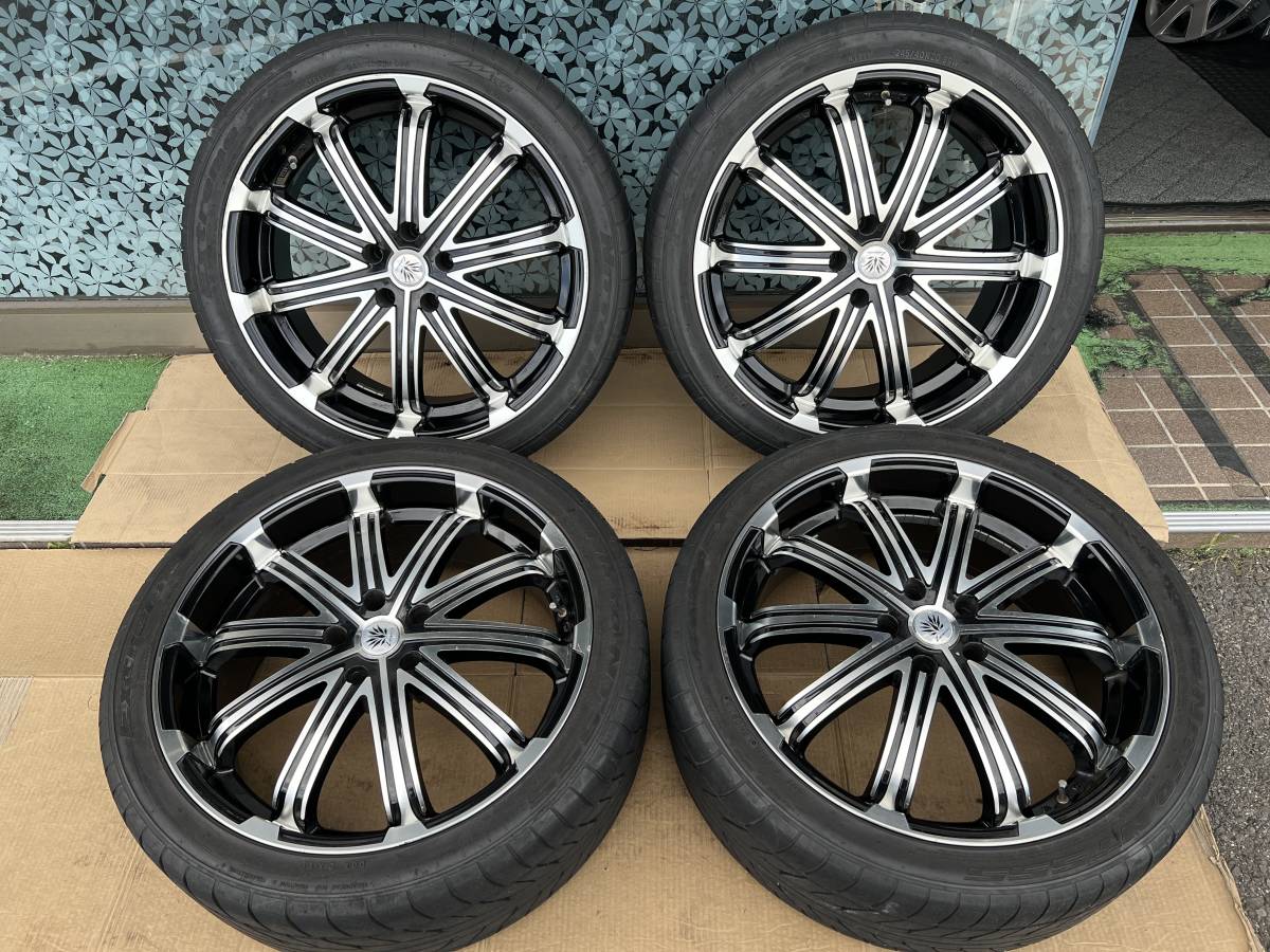 Lehrmeister レアマイスター 20インチ 8.5J +30 114.3 5穴/NITTO NT555 