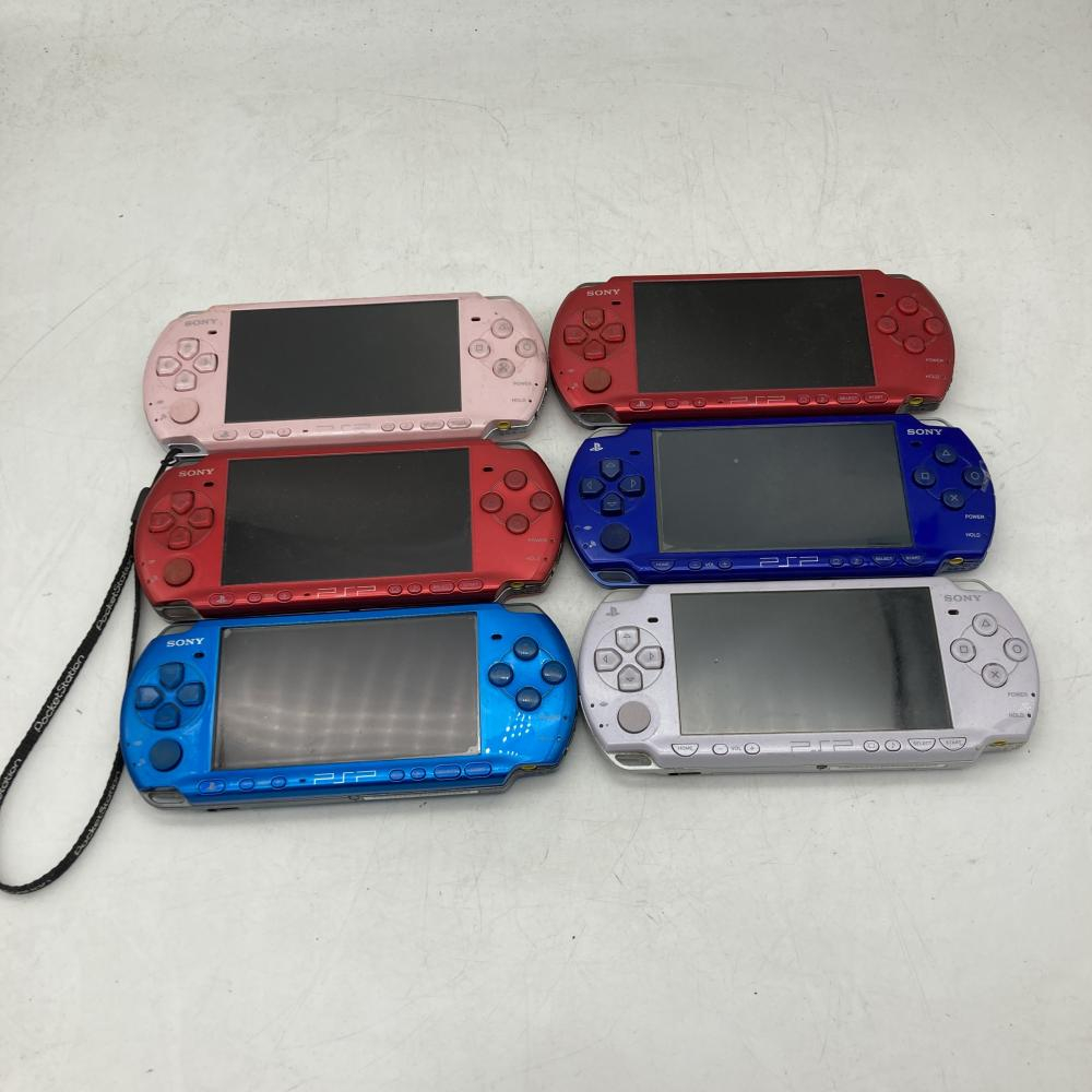 【ジャンク】PSPシリーズ本体6台セット　1円スタート　まとめ売り　プレイステーションポータブル
