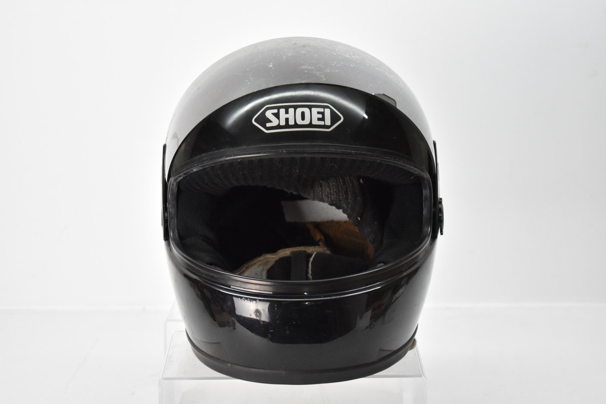 SHOEI ビンテージ フルフェイス ヘルメット ブラック Mサイズ 57-58cm 