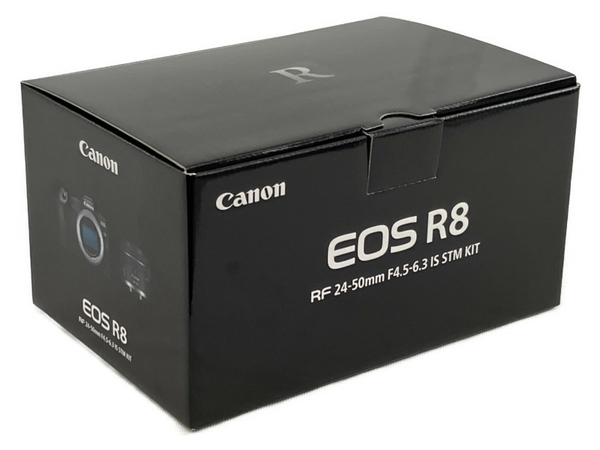 Canon EOS R8 RF 24-50mm Camera Mirrorless IS STM with F4.5-6.3 Lens +