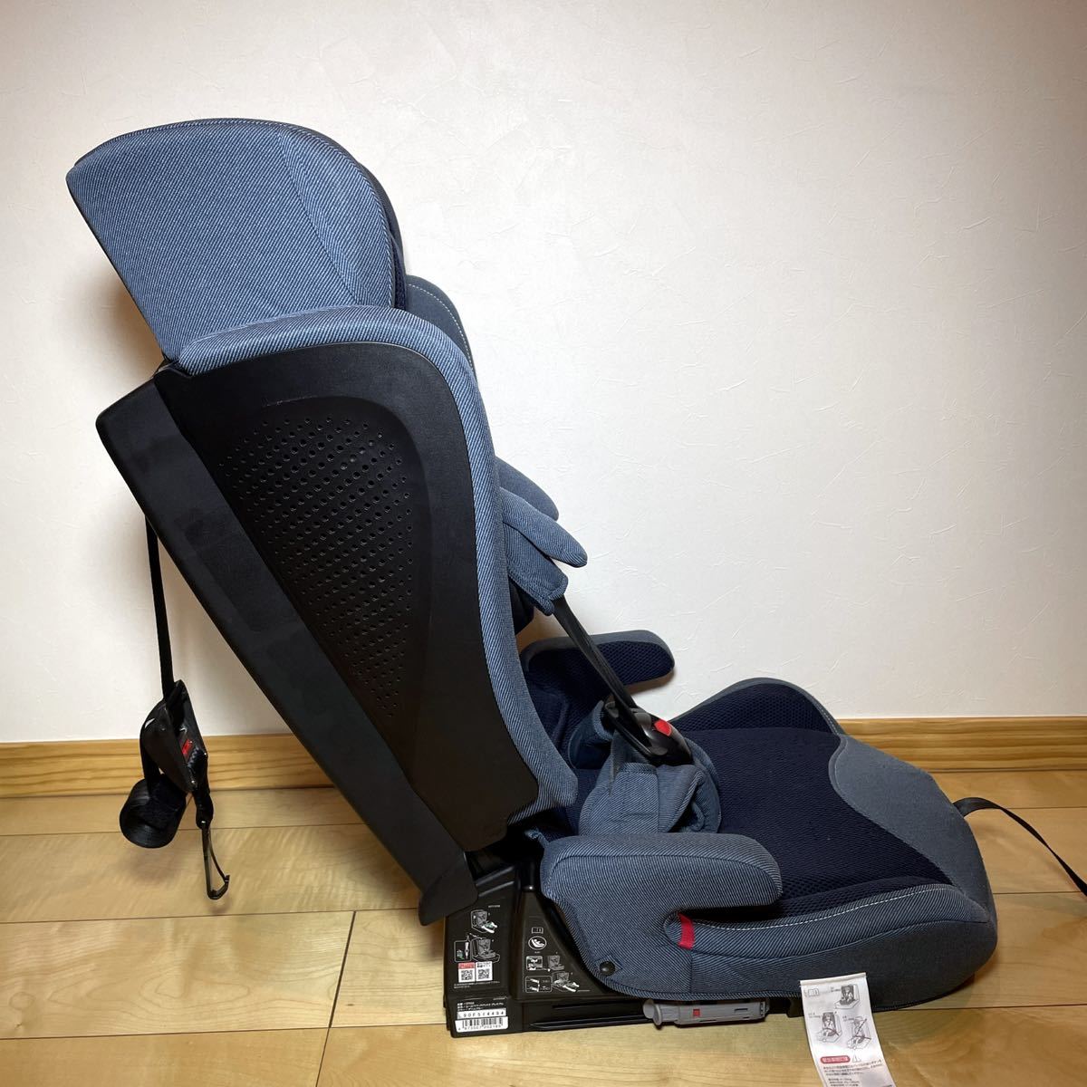 エールベベ パパット2プレミアム デニムブルー CF532 ISOFIX対応 