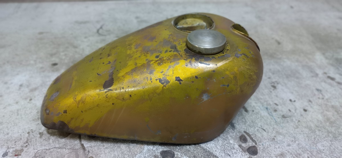 雰囲気最高 希少 ビンテージ ハマータンク オールドペイント パン