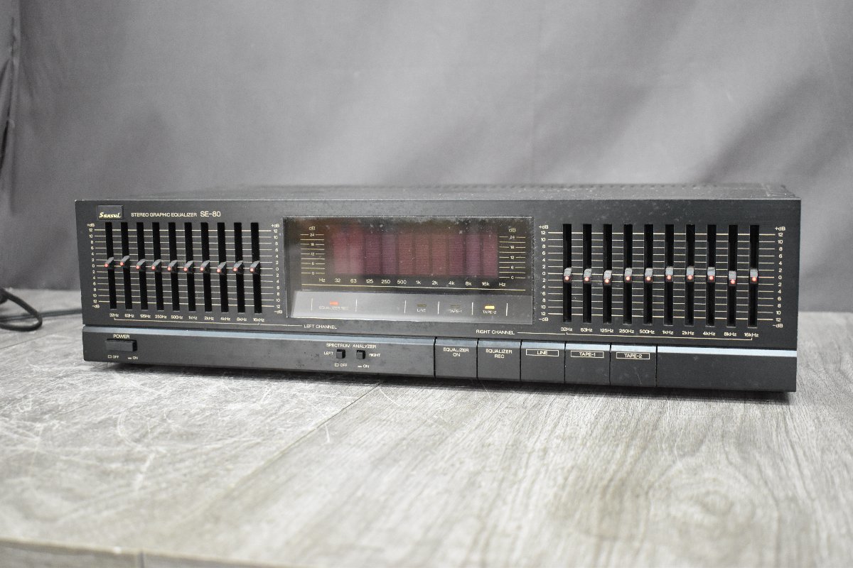 サンスイ SANSUI SE-80 Sansui グラフィックイコライザー 山水
