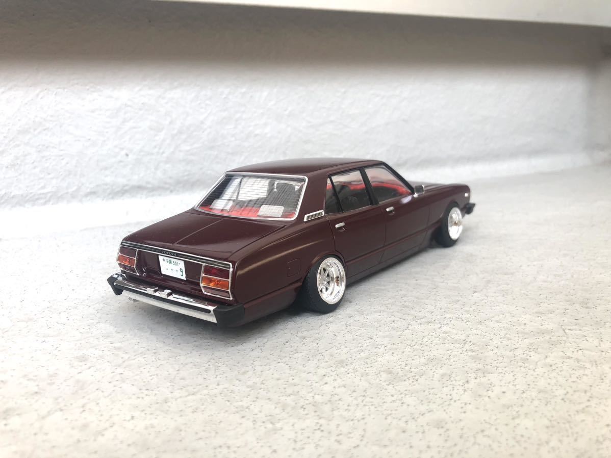 フジミ製、41チェイサー、完成品！！1/24、4ドア、福岡仕様、豚目、旧 