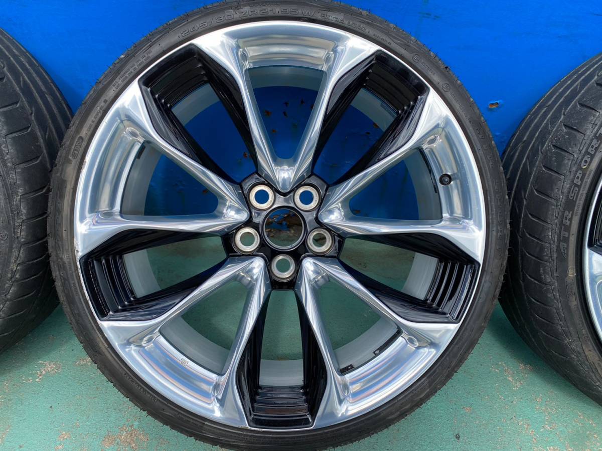 売り切り LEXUS LC500 純正 21インチホイール 8.5J×21+25 PCD120 9.5J