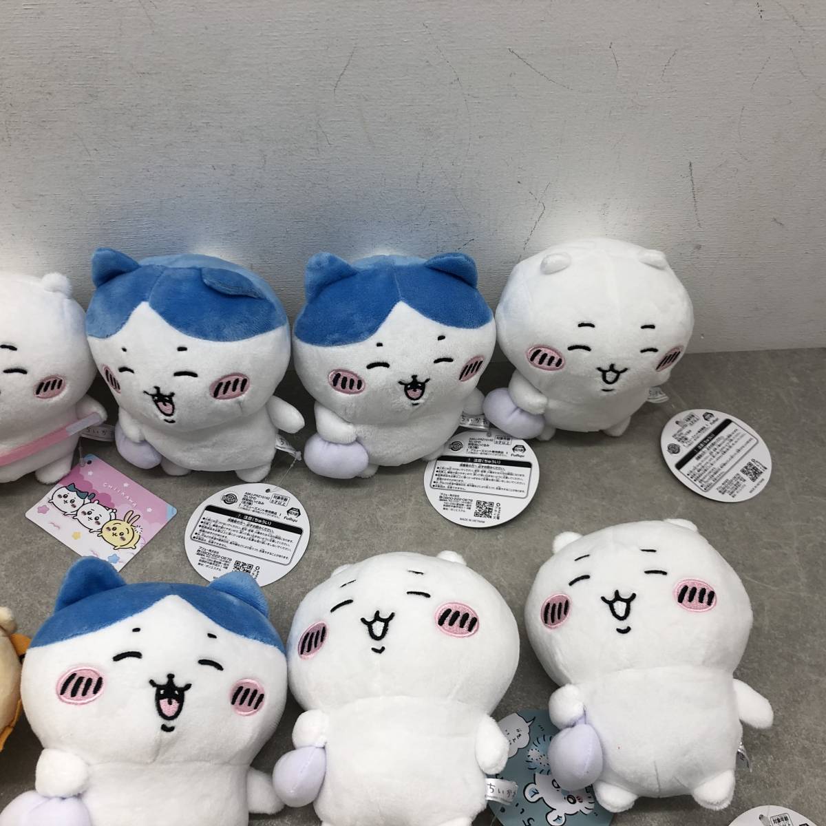 ☆美品☆ちいかわ モモンガ ハチワレ シーサー ぬいぐるみ プライズ まとめ売り 110 G) ちいかわ プライズ ぬいぐるみ 重複あり まとめ 18体セット