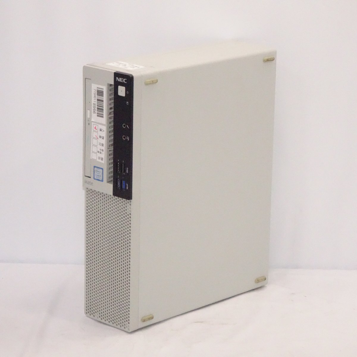 【ジャンク】NEC Mate MKL36A-3 PC-MKL36AZG3 Core i3-8100 3.6GHz/4GB/HDD無/OS無【栃木出荷】