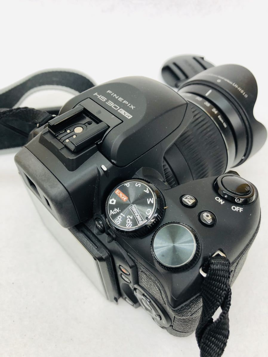 FUJIFILM FinePix HS30EXR 外観並品 ボディ+Shoe Mount Flash EF-20