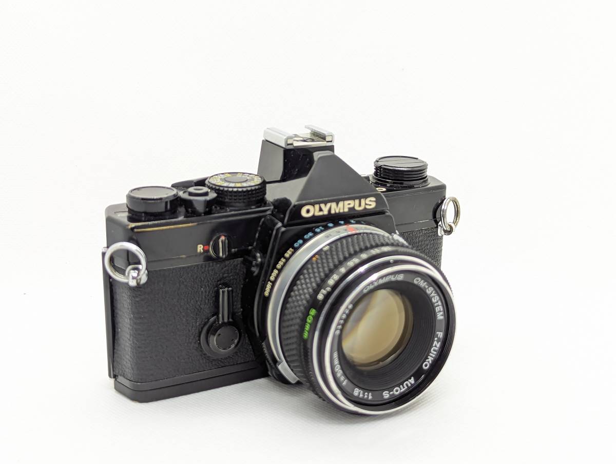 Olympus オリンパス OM-1N ブラック OM-SYSTEM F.ZUIKO AUTO-S 50mm f1