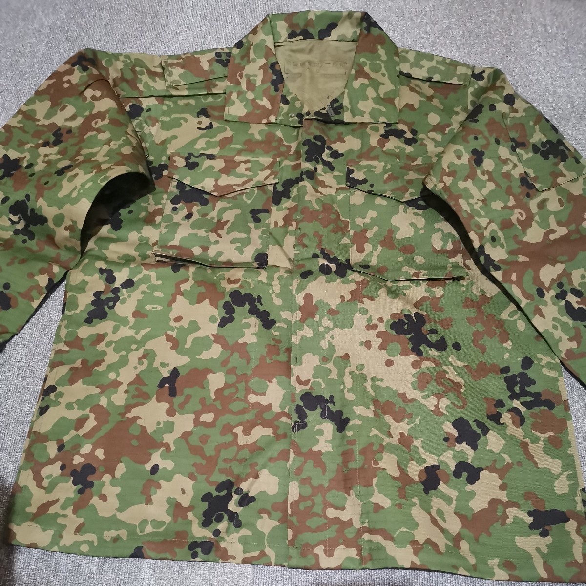 陸上自衛隊　戦闘服２型　一般用　リップストップ　難燃ビニロン