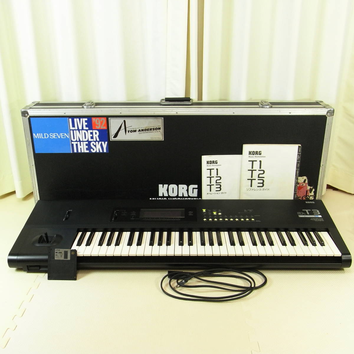 【現状品】KORG コルグ EX T3 シンセサイザー キーボード ミュージックワークステーション