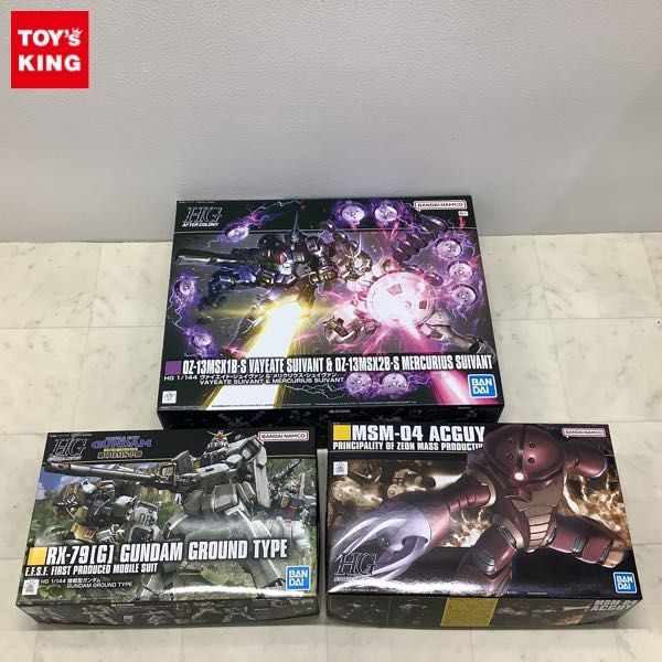 本物保証，大人気 1円〜 HGUC 1/144 陸戦型ガンダム HG 1/144 ヴァイエイト シュイヴァン&メリクリウス シュイヴァン 他(ガンダム)｜売買されたオークション情報、yahooの商品情報をアーカイブ公開 - オークファ その他