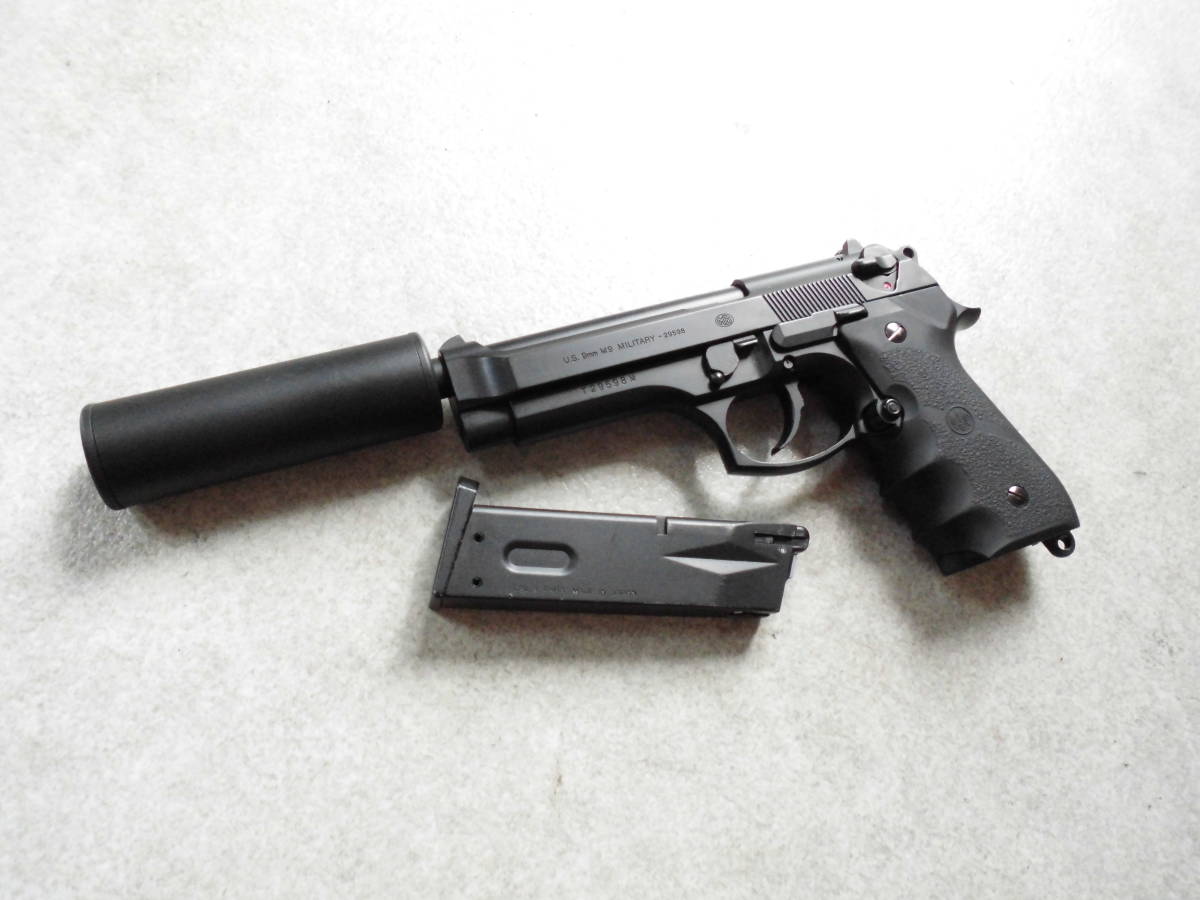 マルイ ベレッタ M92F改 GBB カスタム HOP&高初速 94m/s ~50m MGC KSC マルゼン WA デジコン
