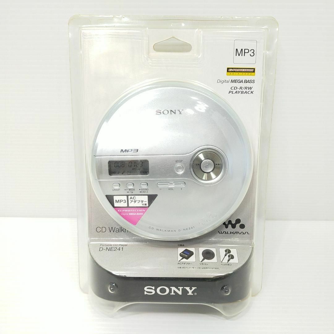 未使用】SONY D-NE241 ポータブルCDプレーヤー ウォークマン SONY D