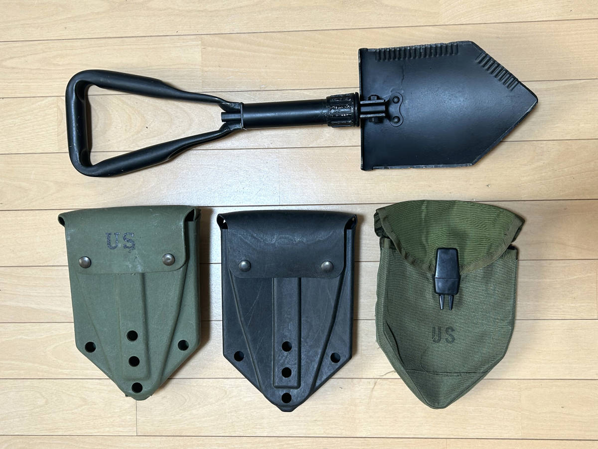 米軍放出品フォールディングシャベル（携帯折り畳みスコップ）専用 
