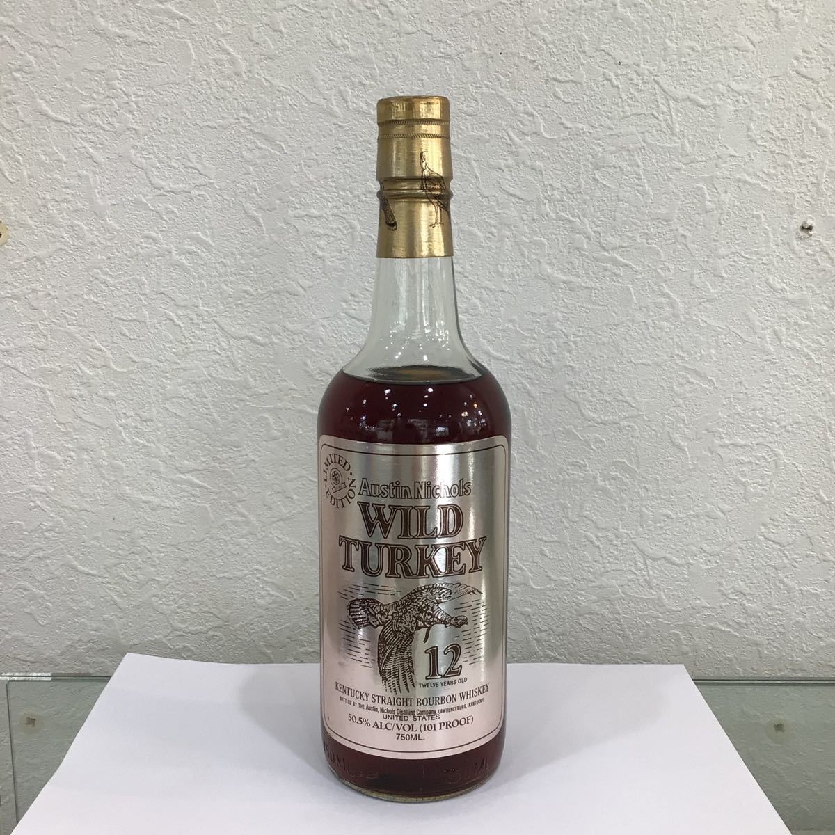 ワイルドターキー12年 古酒 未開栓 WILDTURKEY TURKEY 12年 WILD YEARS